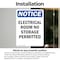 Signmission Electrical Room No Storage, 3.5 in W x Rectangle, Vinyl Decal OS-2PACK-NS-D-35-V-11687 - alternate 5